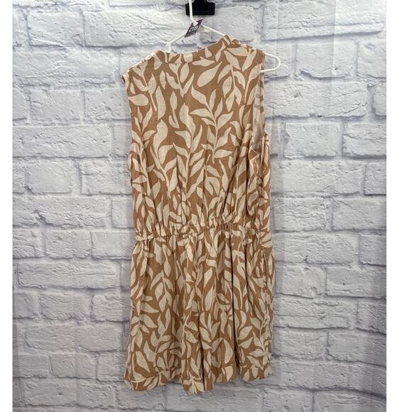 a new day Women Romper Brown-Cream XL - Picture 4 of 5